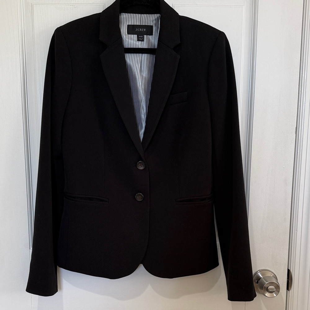 J. Crew Women's Elegant Black Blazer